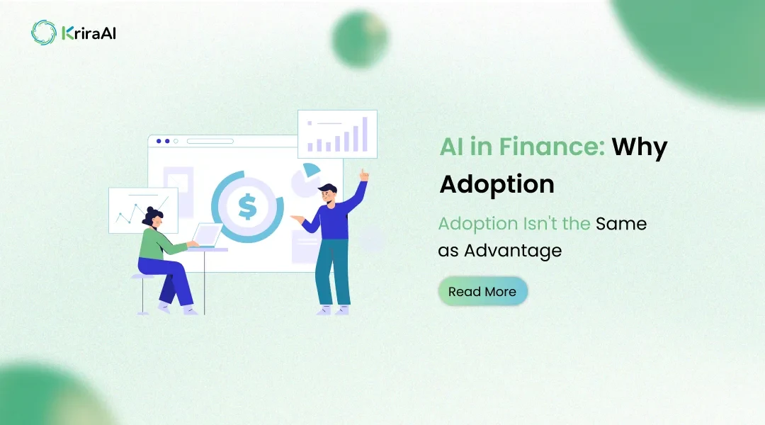 AI in Finance: Why Adoption Isn't the Same as Advantage