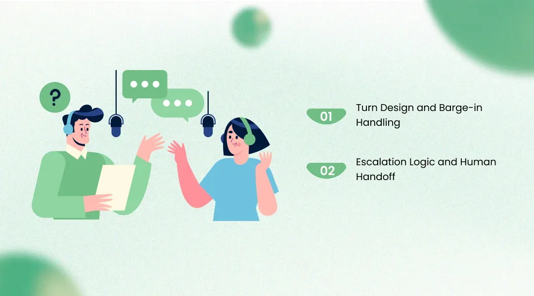 Dialogue Design Principles for High-Resolution Call Agents
