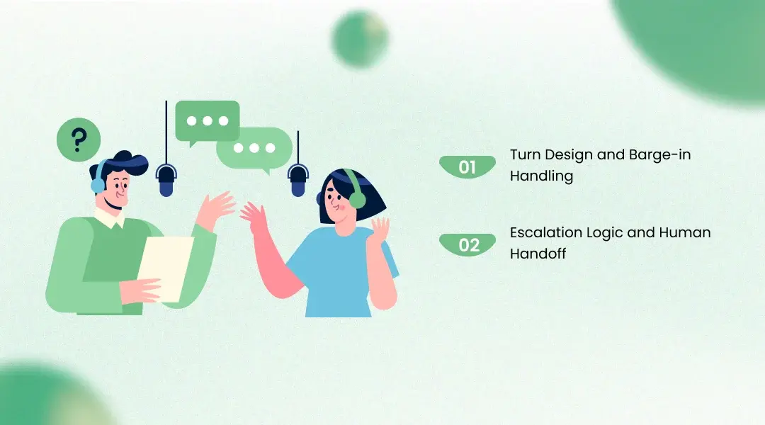 Dialogue Design Principles for High-Resolution Call Agents