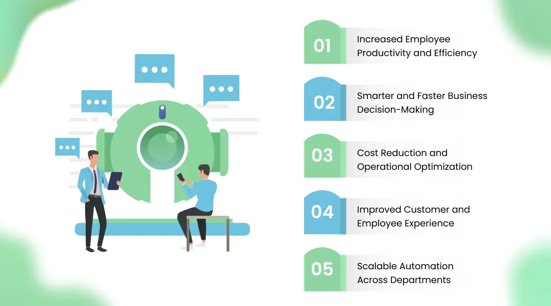 Top Business Benefits of Using an Enterprise AI Assistant
