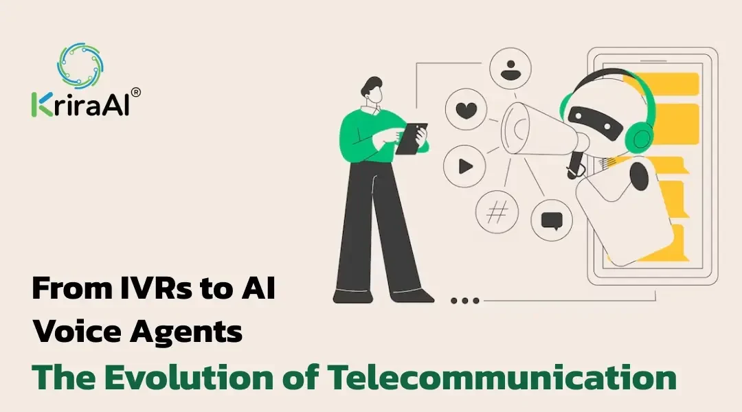 From IVRs to AI Voice Agents: The Evolution of Telecommunication