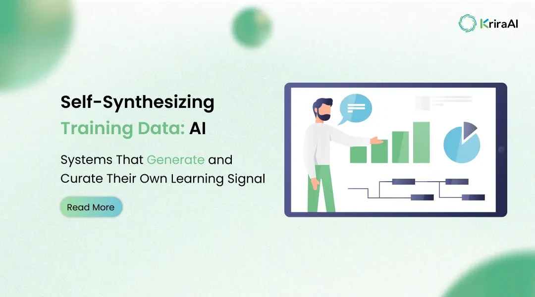 Self-Synthesizing Training Data: AI Systems That Generate and Curate Their Own Learning Signal