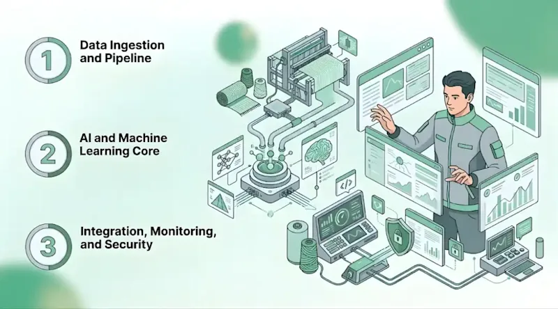 Solution Architecture for AI in Textile Manufacturing