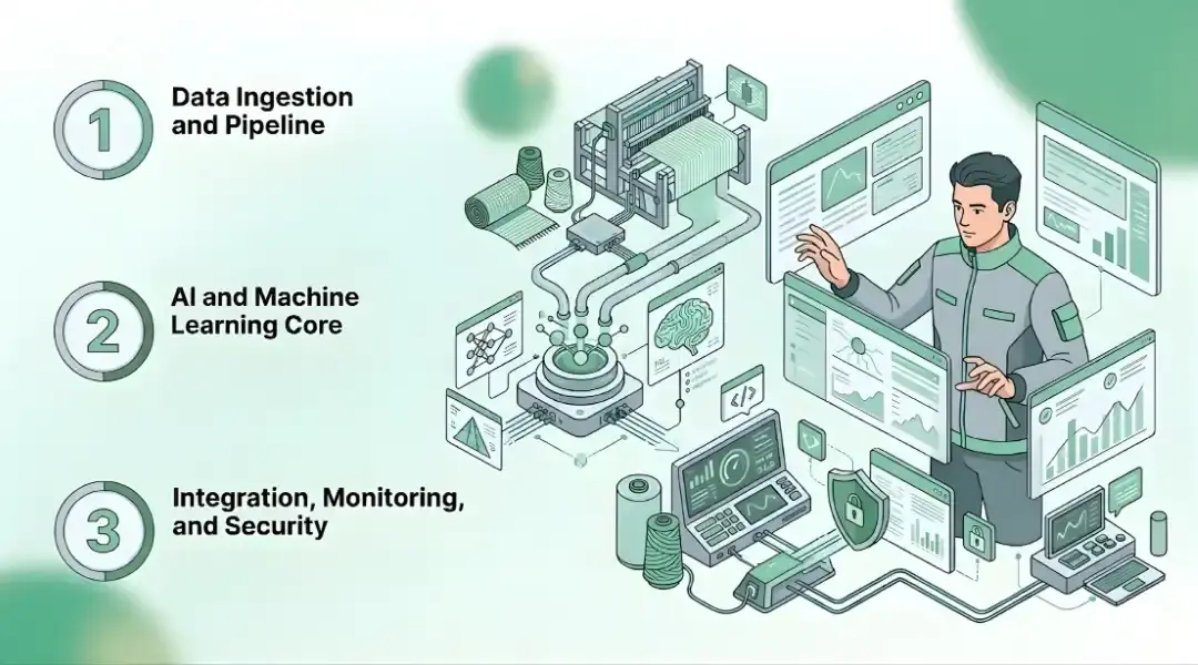 Solution Architecture for AI in Textile Manufacturing