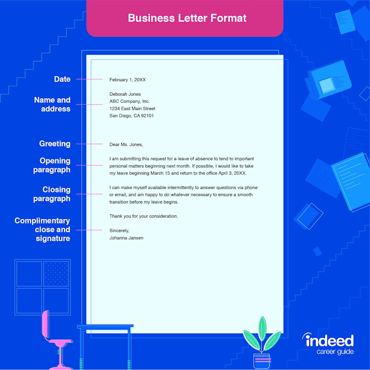 how to write date application letter