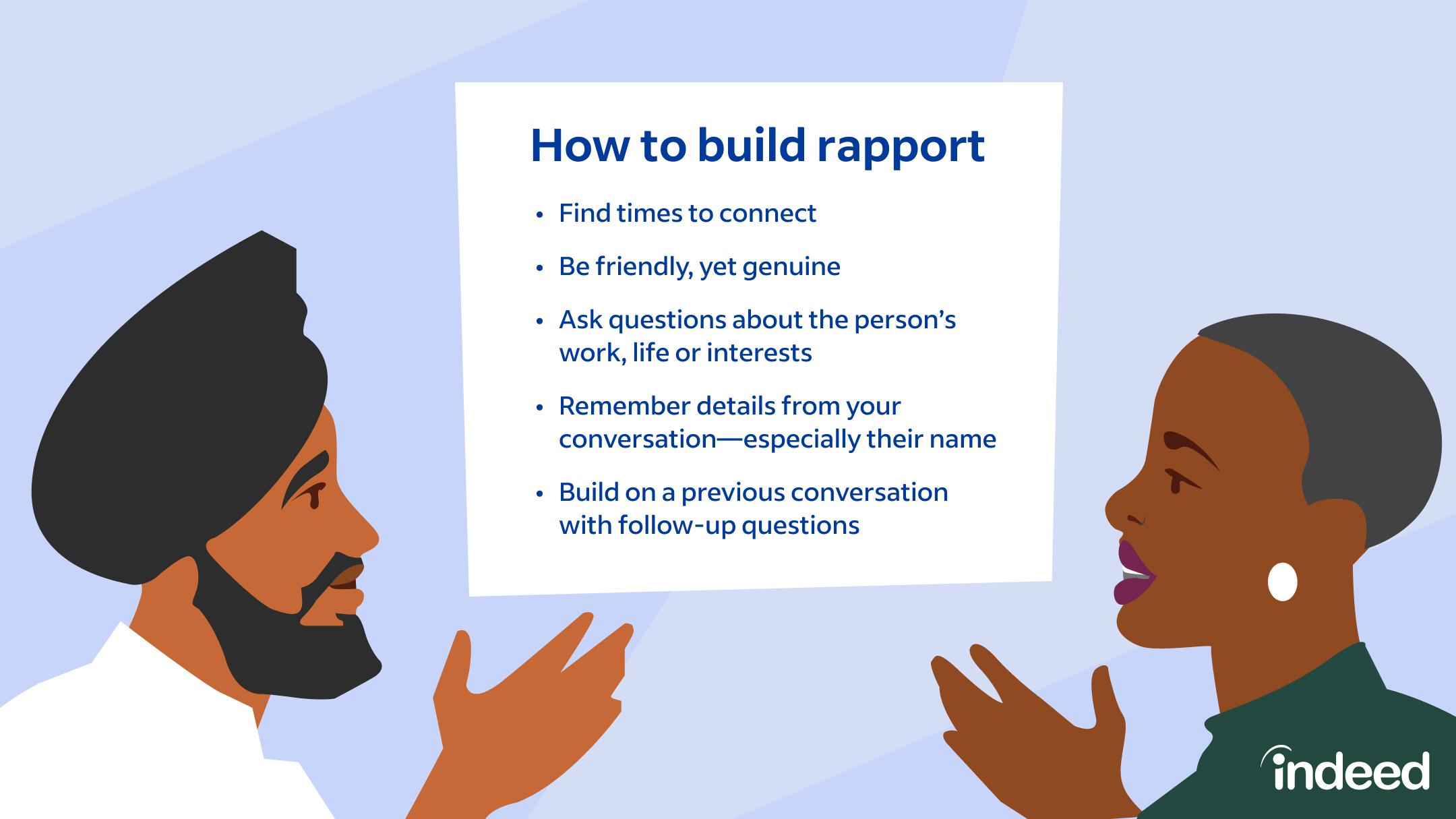 Rapport Building: Tips For Creating Meaningful Connections | Indeed.com UK