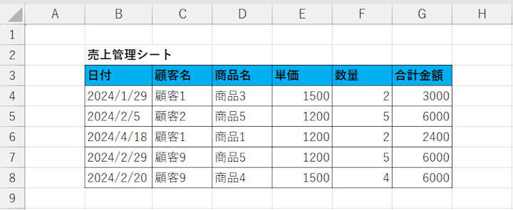 Excel】売上管理シートの活用例と作成方法 | Indeed (インディード)