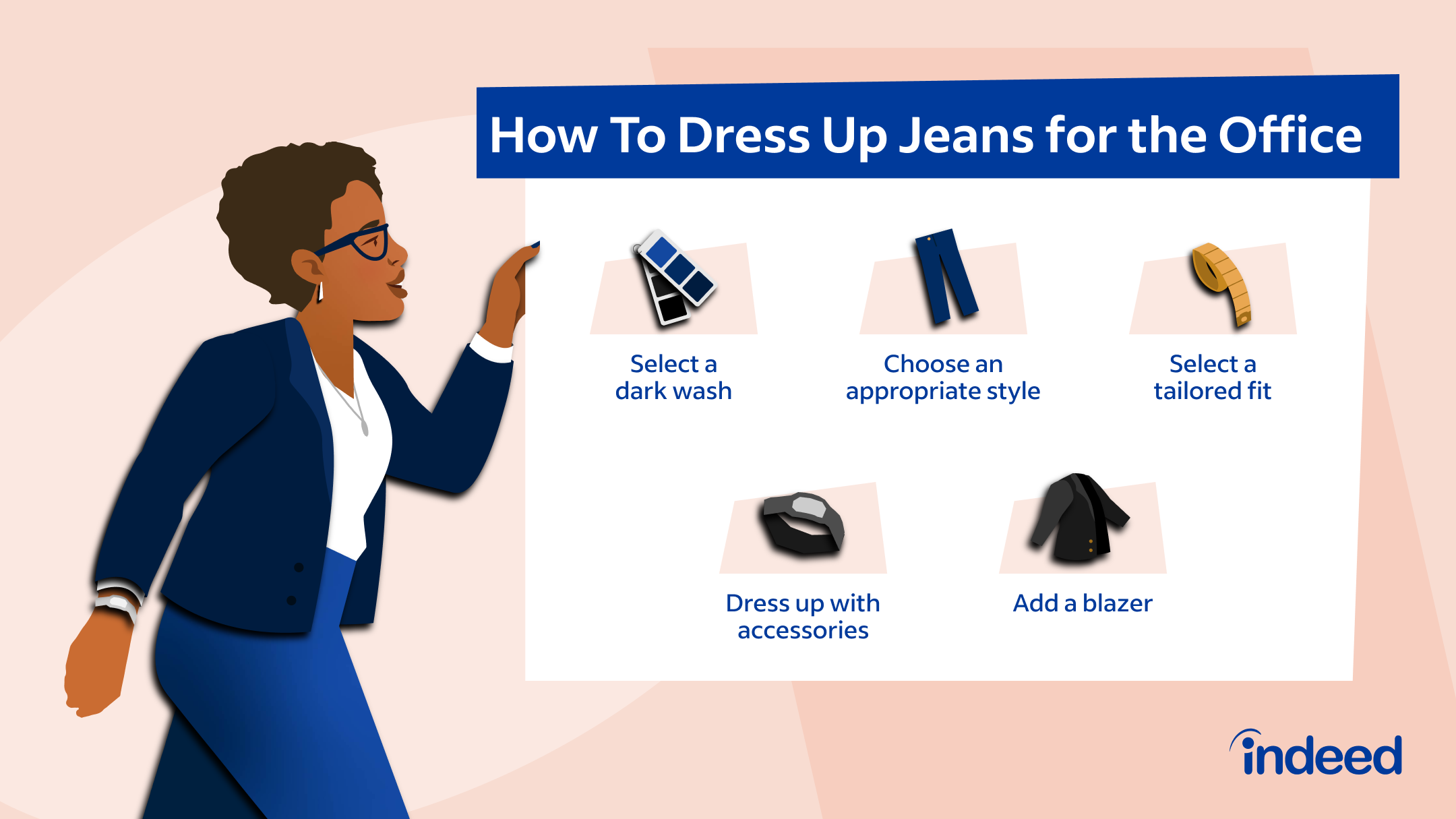 How to Wear Jeans to Work