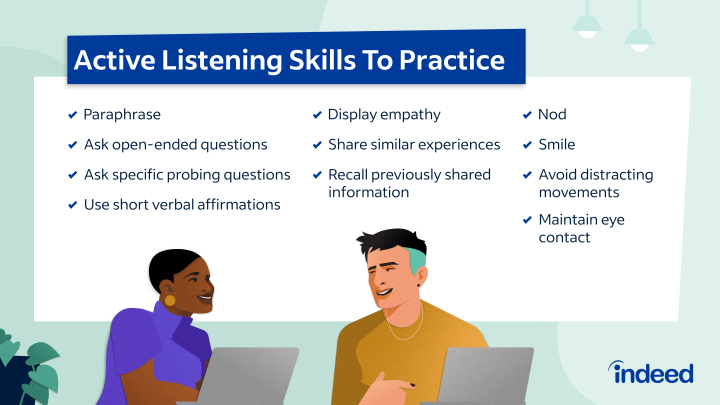11 Active Listening Skills To Practice (With Examples)