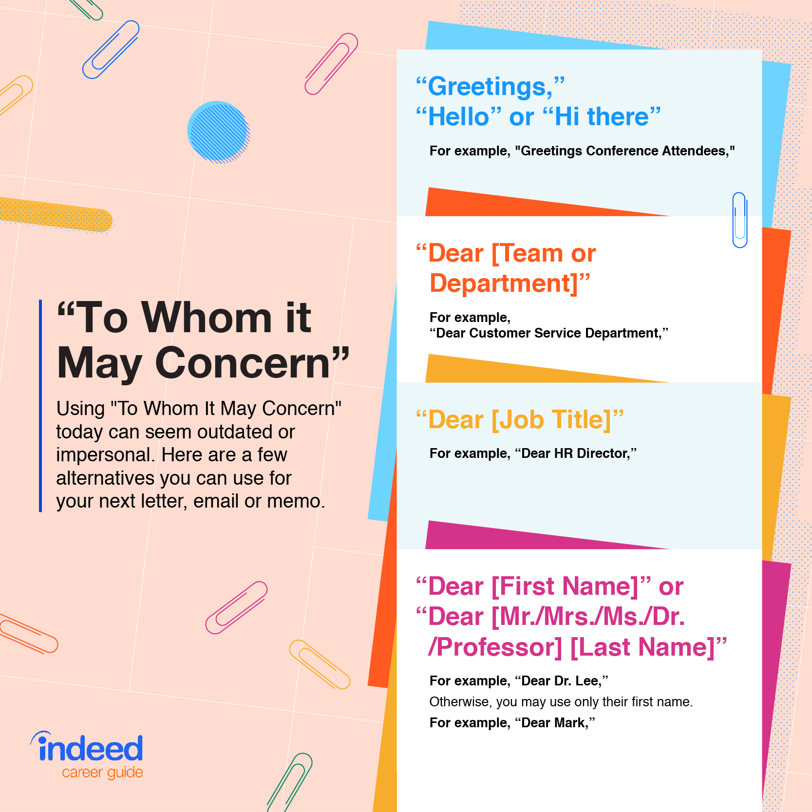 When to Use the Phrase "To Whom It May Concern"  Indeed.com