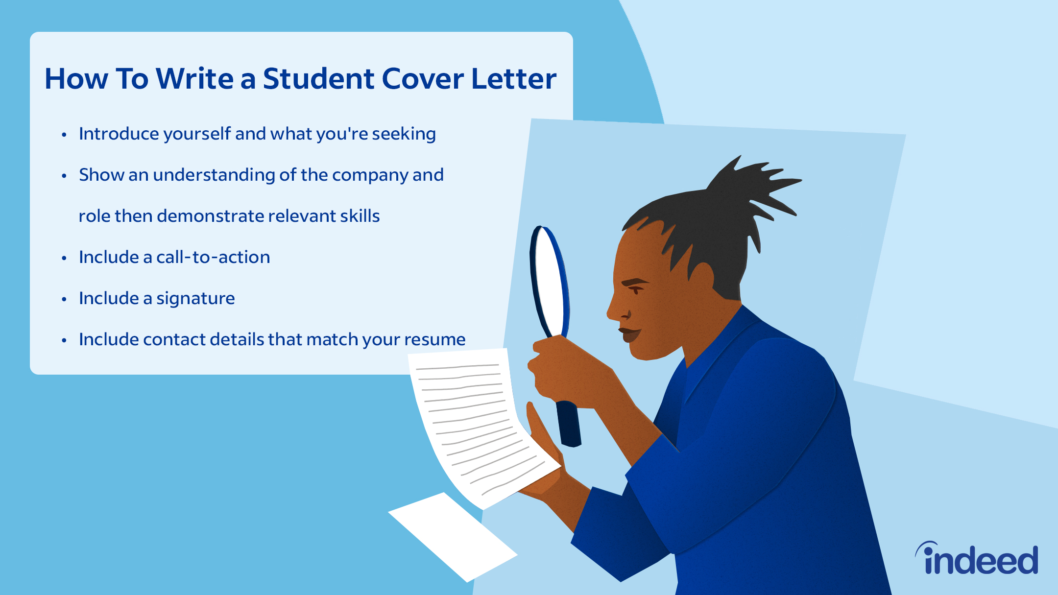 student cover letter