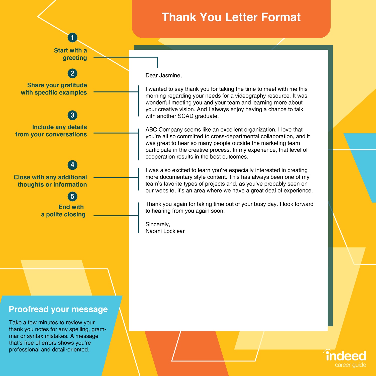 How To Write a Thank You Note for a Recommendation Letter  Indeed.com
