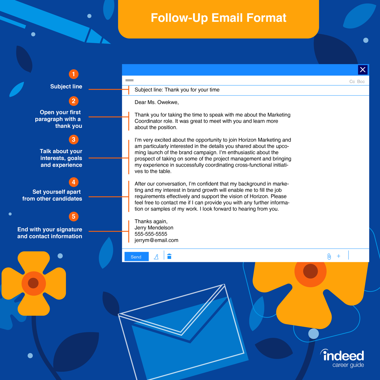 Follow Up Email After An Interview 4 Examples And A Template Indeed Com