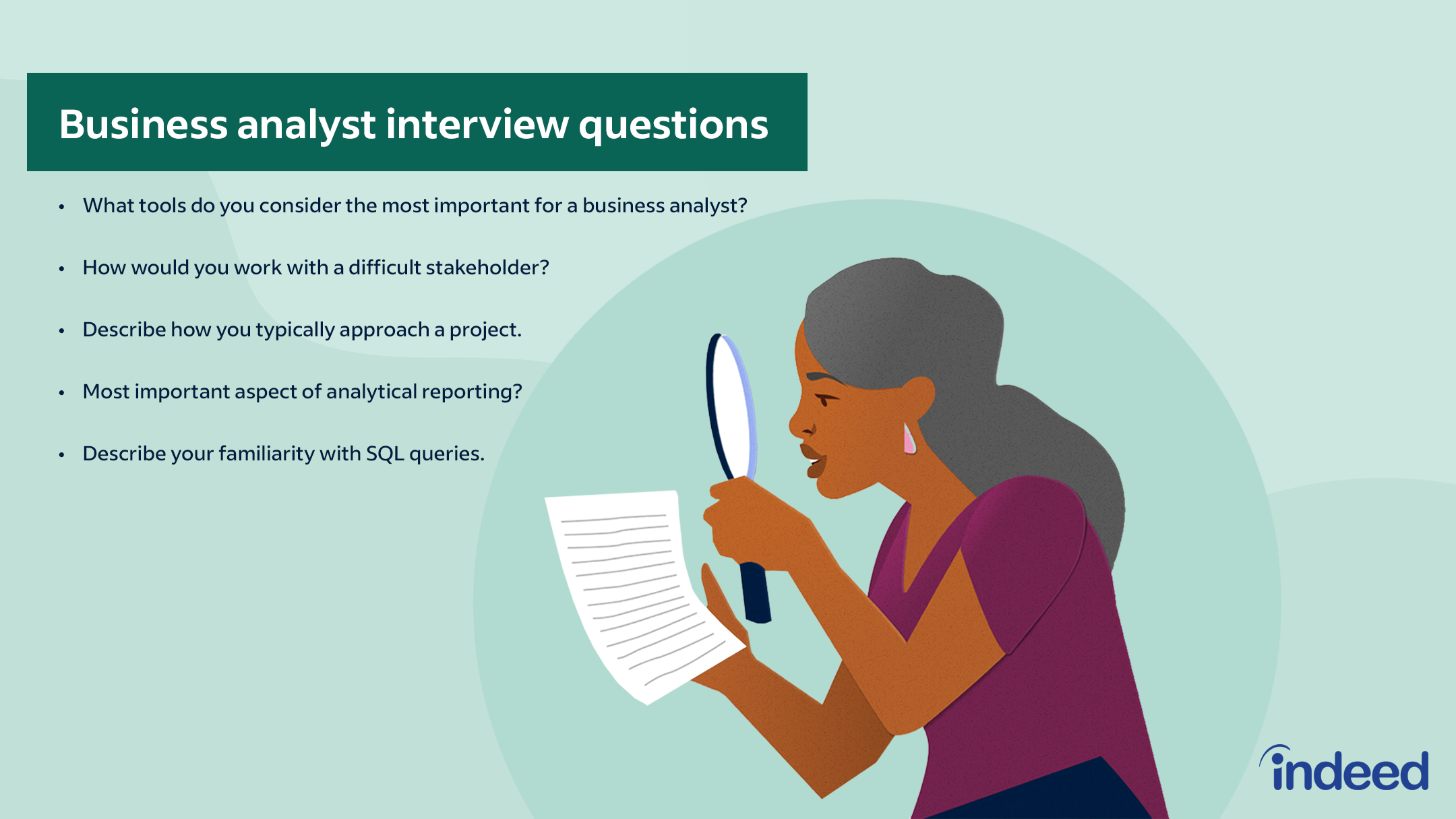 11 Business Analyst Interview Questions | Indeed.com Canada