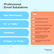 Letter And Email Salutations Examples Plus Tips Indeed