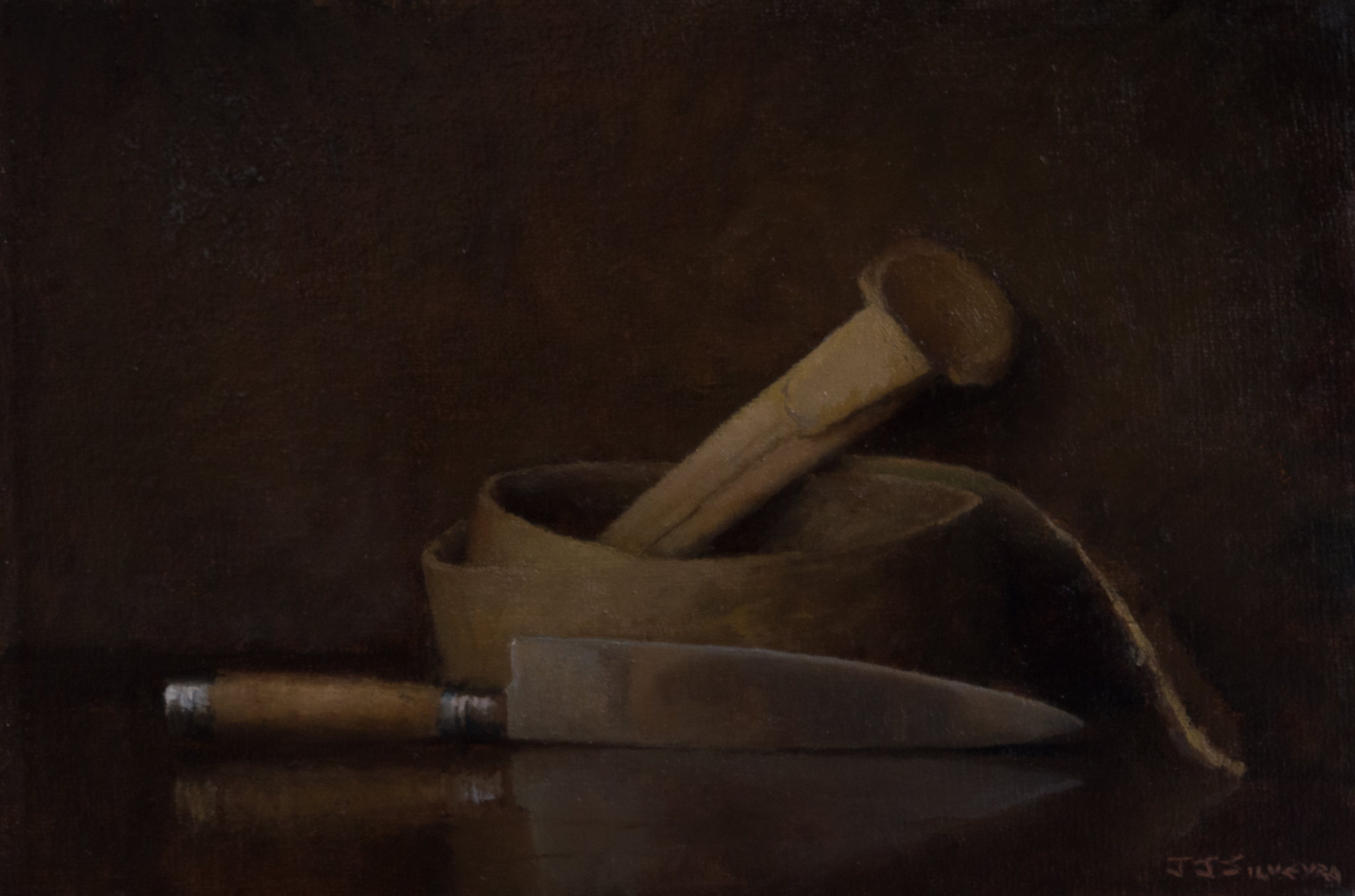 Cueros y cuchillo