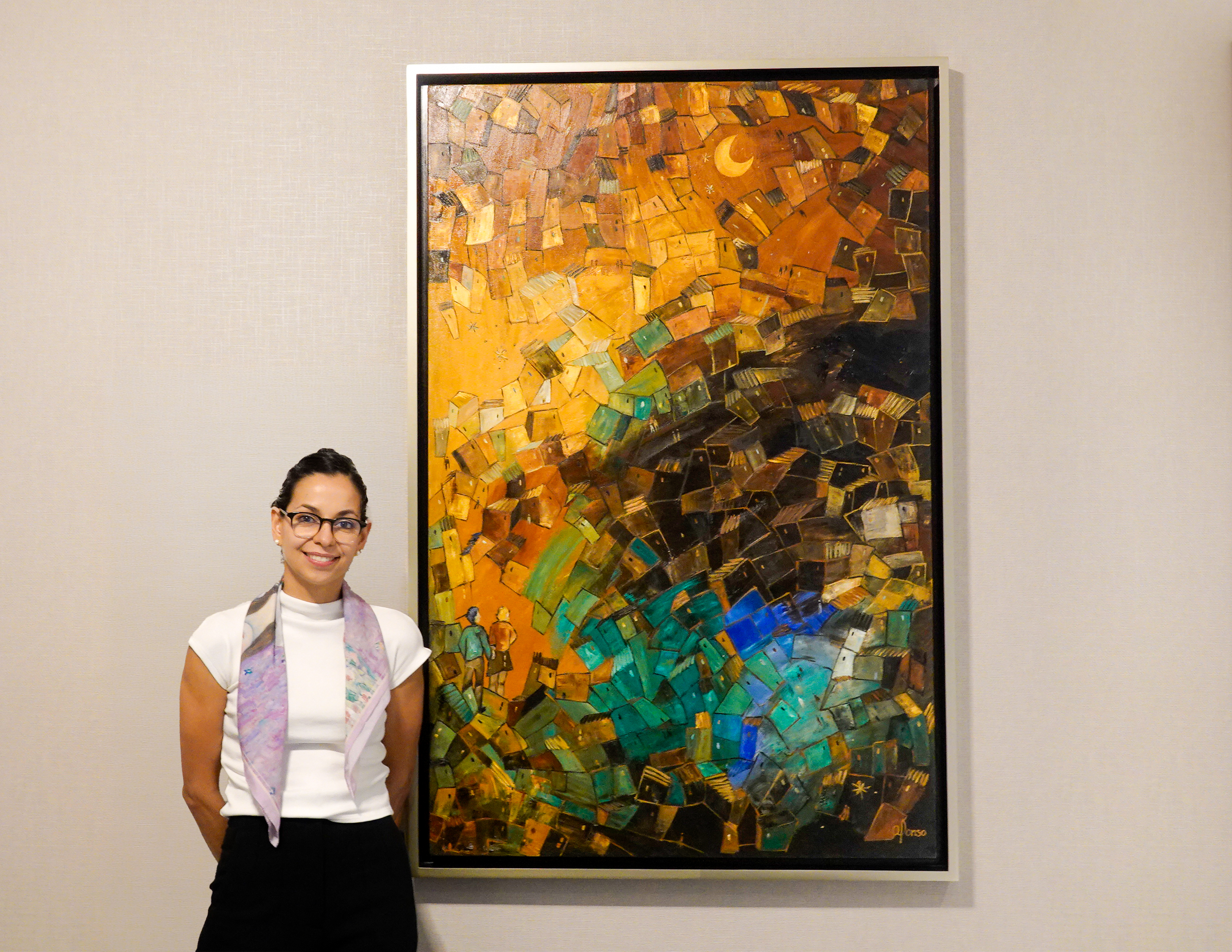 Arte en Residencia muestra en WE2T Piso 24