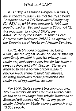 AIDS Drug Assistance Program (ADAP) Section 340B Drug Discount Program