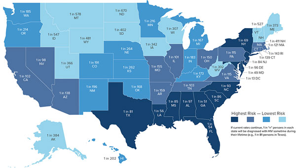 HIV in the United States by Geographic Distribution