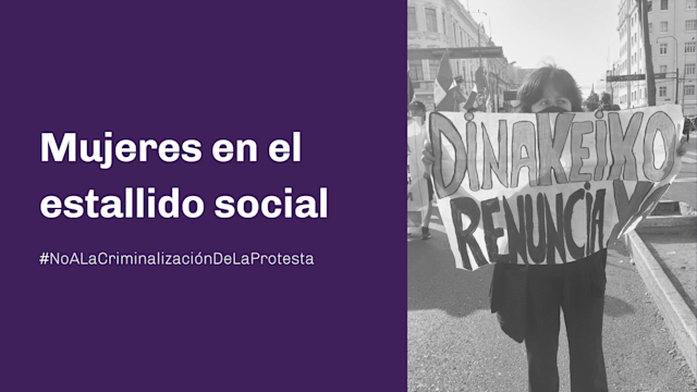 Mujeres en el estallido social