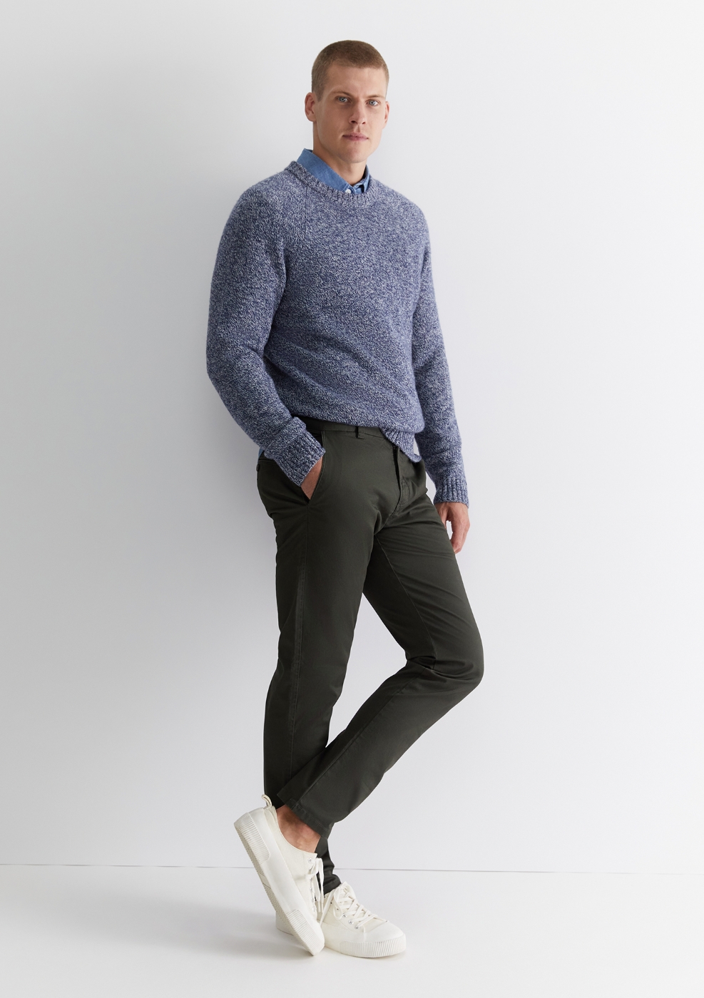 Drysdale Crew Neck Merino Knit 1