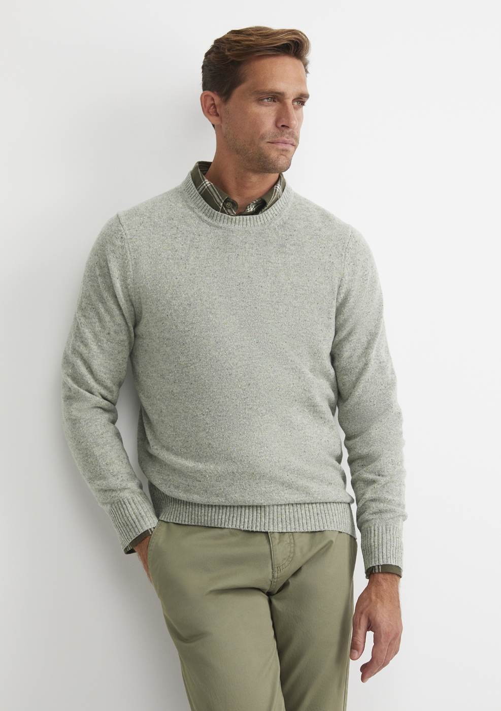 Drysdale Crew Neck Merino Knit 1