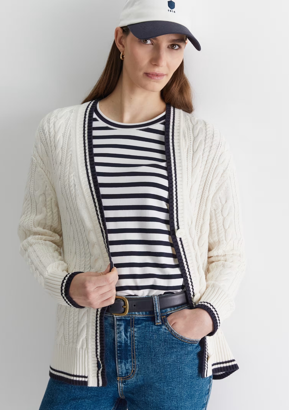 Elka Club Sport Cable Cardigan