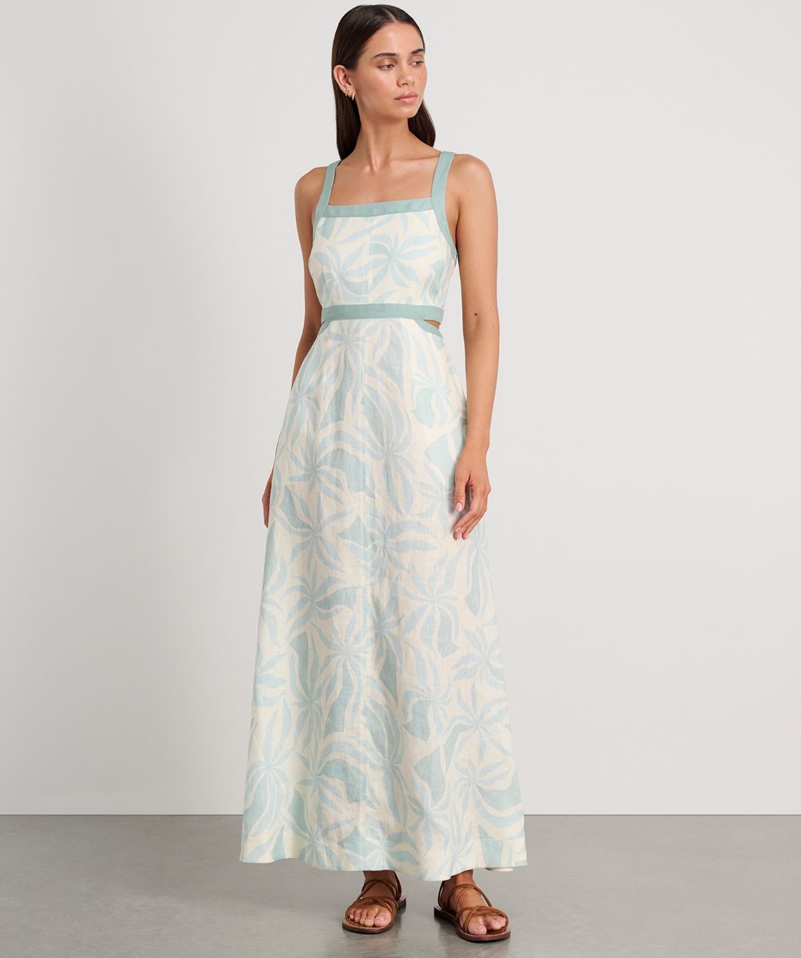 Naomi Linen Palma Dress