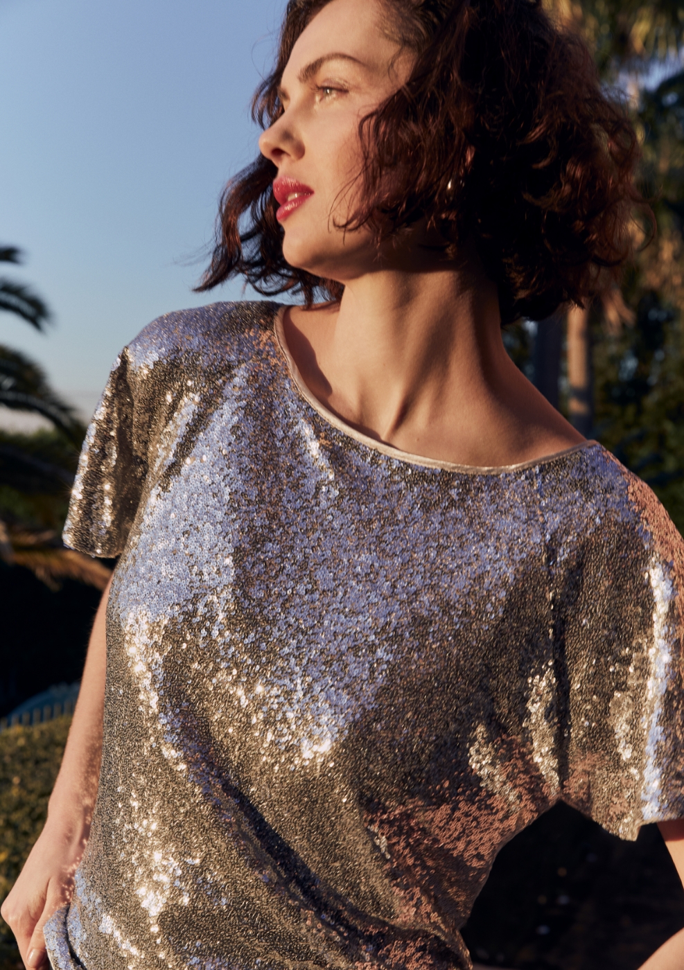 Women's Sequin Top