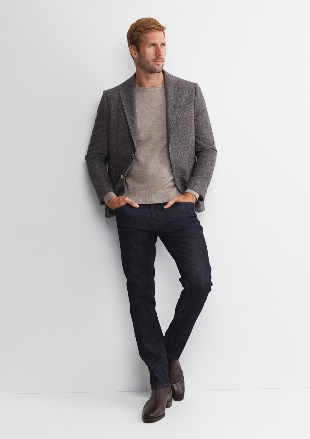 Max Washed Wool Item Jacket