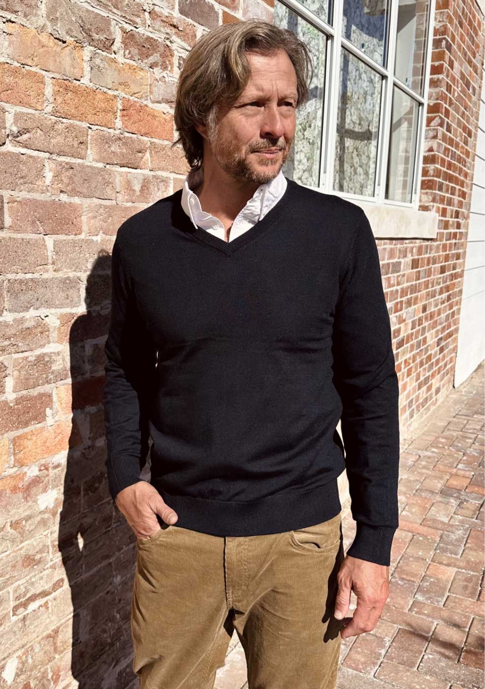 Merino Crew Neck Knit