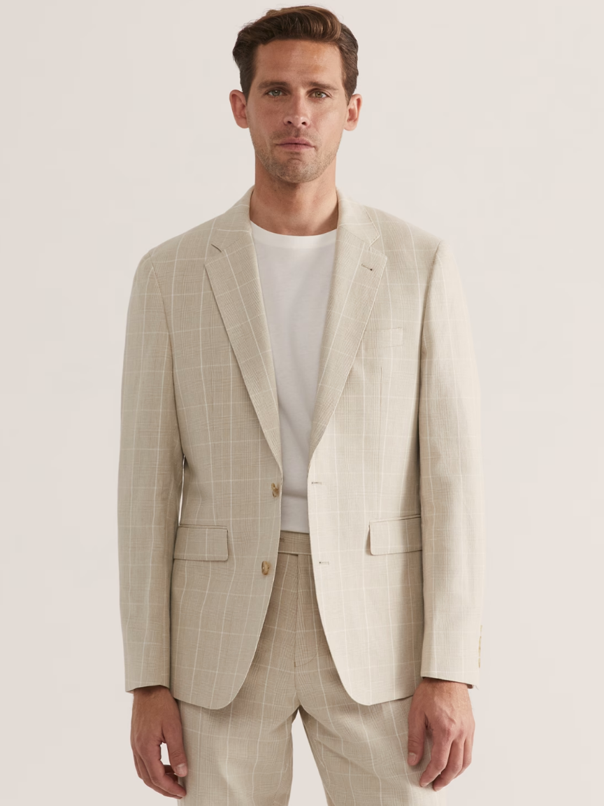 Hawke Cotton Linen Suit Jacket