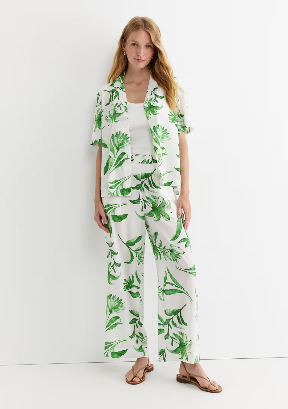 Botanical Silk Pant