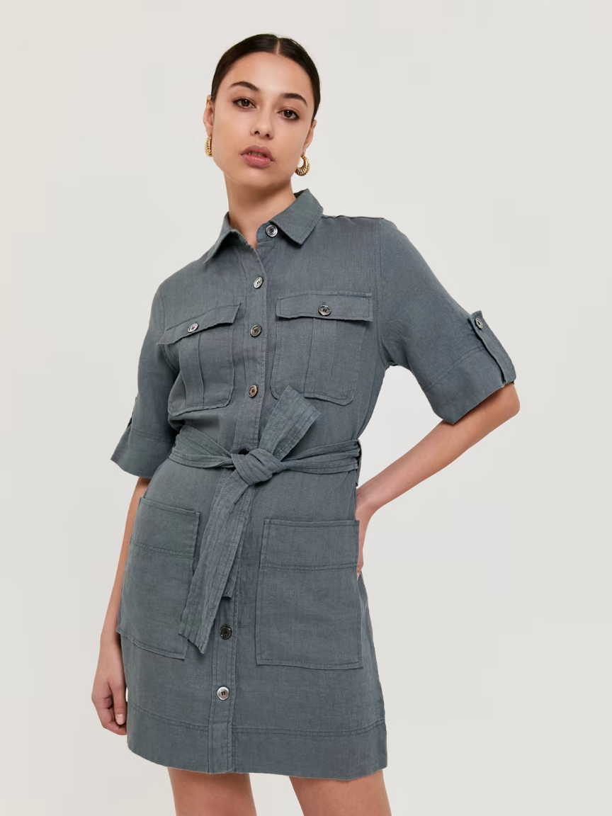 LILA SHIRT DRESS - Desktop