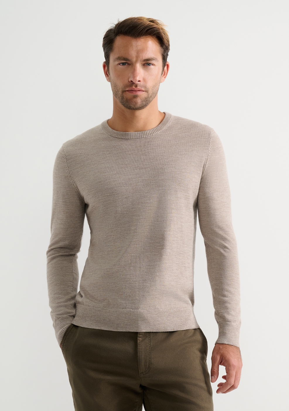 Merino V-Neck Knit