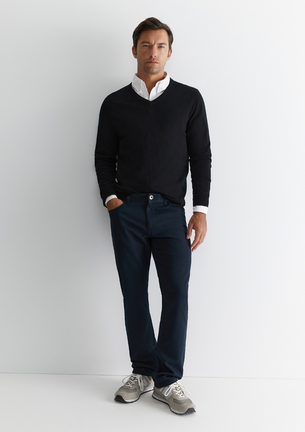 Merino V-Neck Knit