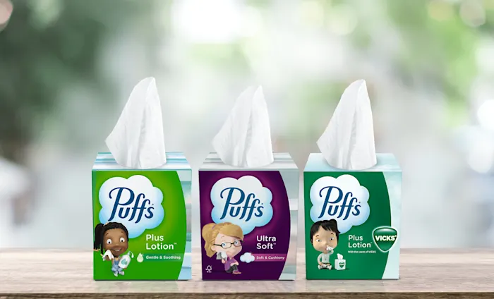 Puffs Plus Lotion, Ultra Soft and Plus Lotion with the Scent of Vicks packs Puffs Plus Lotion, Ultra Soft and Plus Lotion with the Scent of Vicks packs
