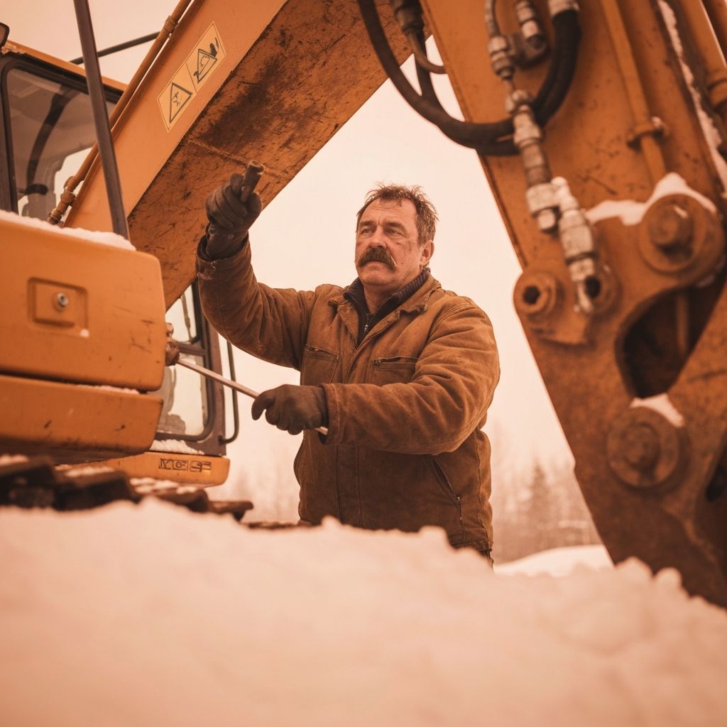 Winter Equipment Maintenance: Keeping Your Fleet Running