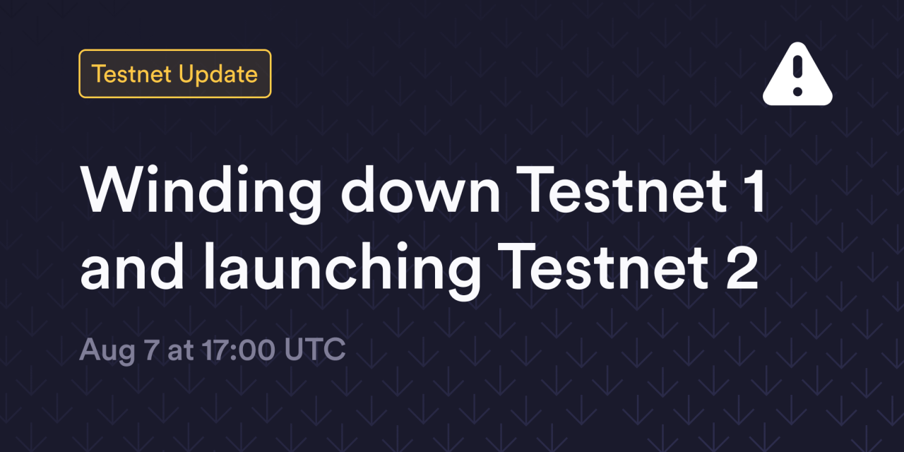 Public Testnet Update