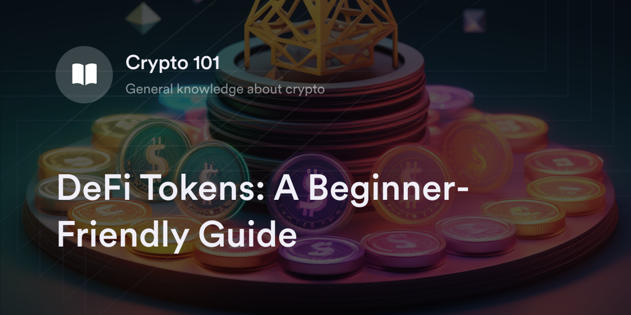 What is a token?, Learn about crypto and DeFi