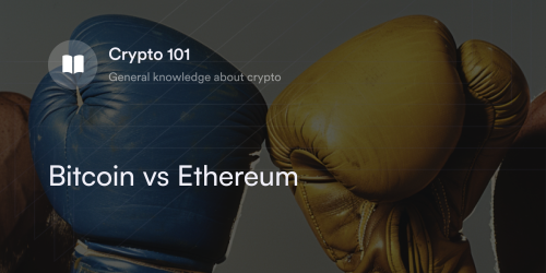 Bitcoin Versus Ethereum