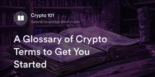 Glossary of Crypto Terms