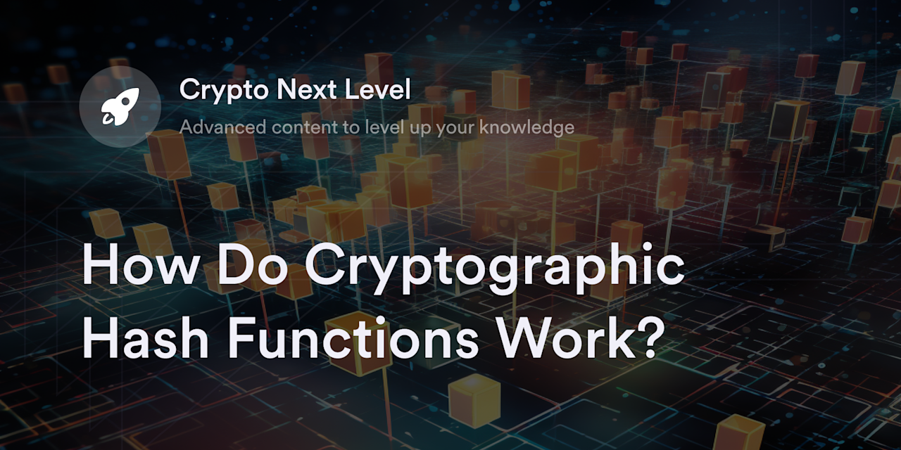 How Do Cryptographic Hash Functions Work?