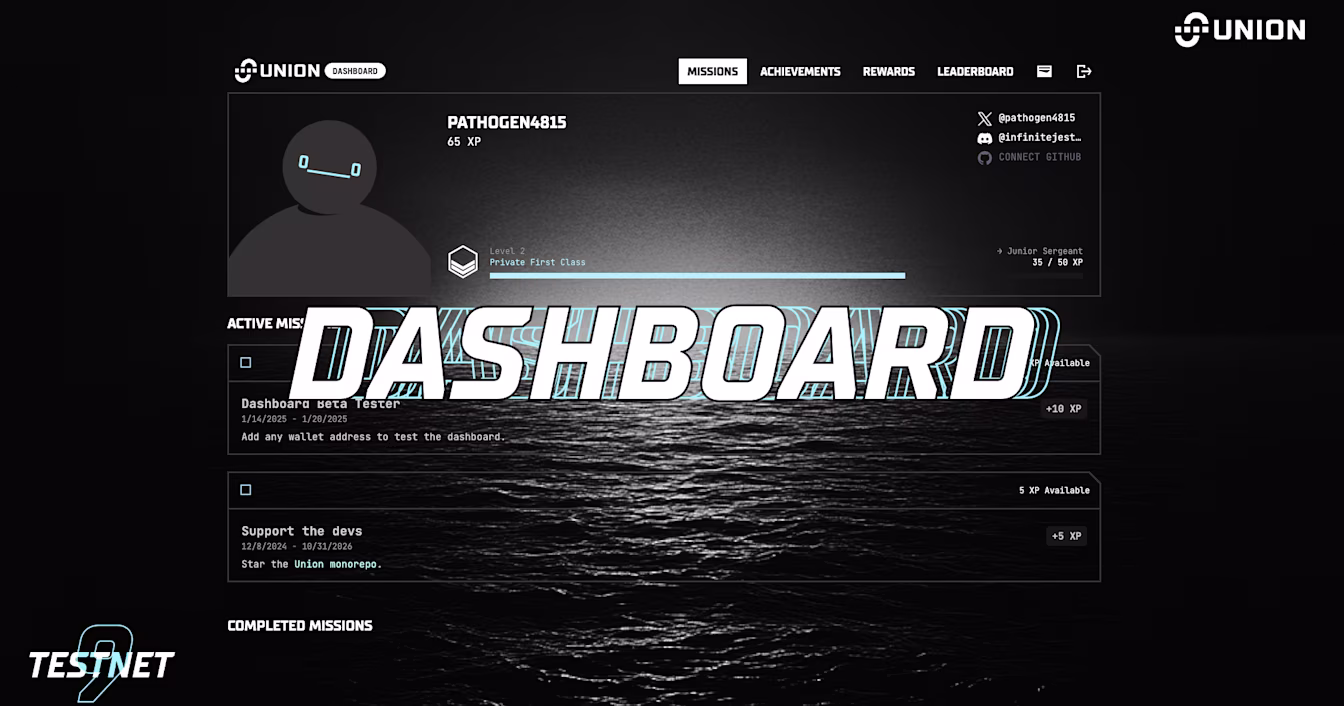 Union Dashboard