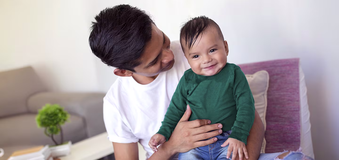 Baby with a Mexican-inspired name.