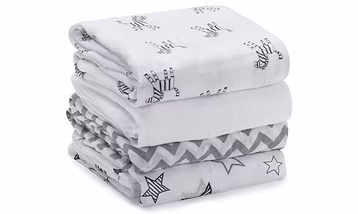 Momcozy Muslin Baby Swaddle Blankets