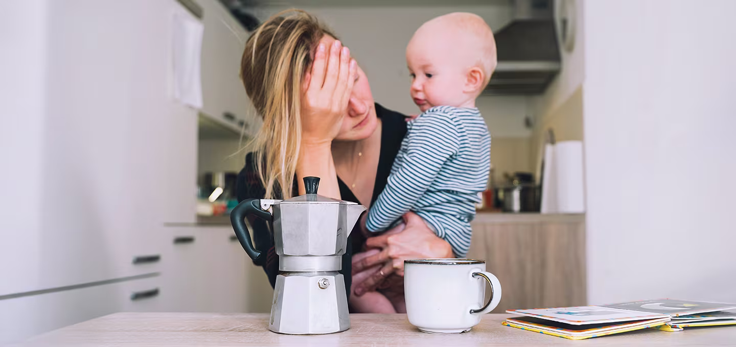 Mom and baby woke up too early