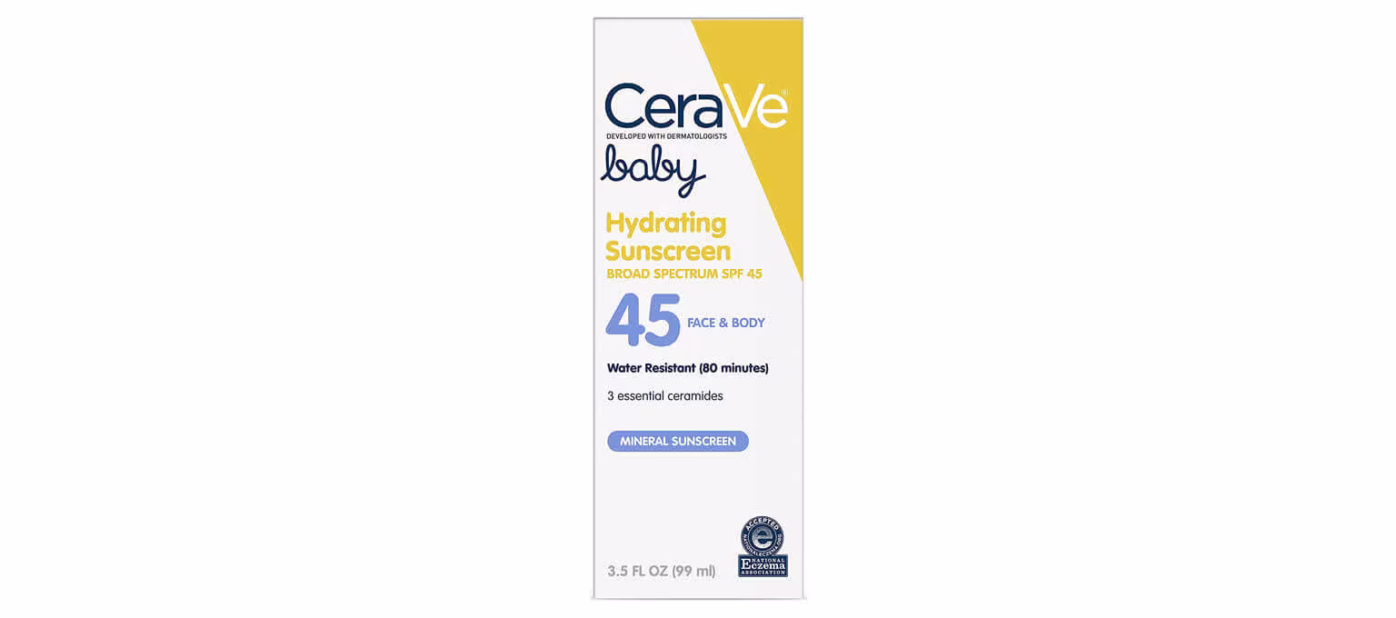 CeraVe Mineral Baby Sunscreen SPF 45