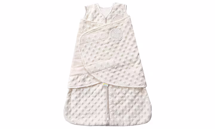 HALO Sleepsack Plush Dot Velboa Swaddle