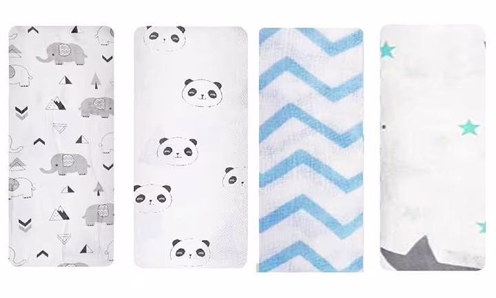 Rajlinen Muslin Swaddle Blankets